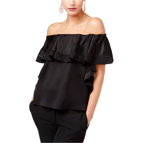 Rachel Zoe Womens Gaia Knit Blouse NWT